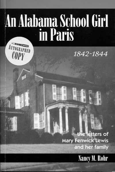Huntsville History Bookshelf - An Alabama School Girl in Paris - Nancy Rohr