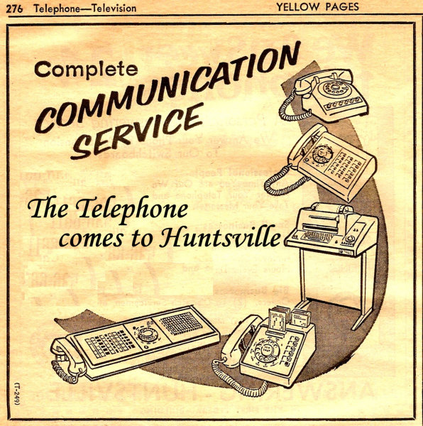 Huntsville Rewound - The Telephone Comes to Huntsville