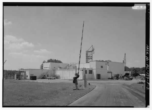 MSFC East Test Area Blockhouse
