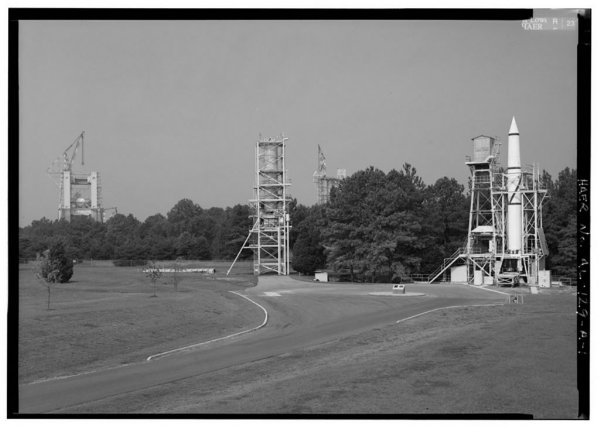 MSFC Redstone Rocket Test Stand