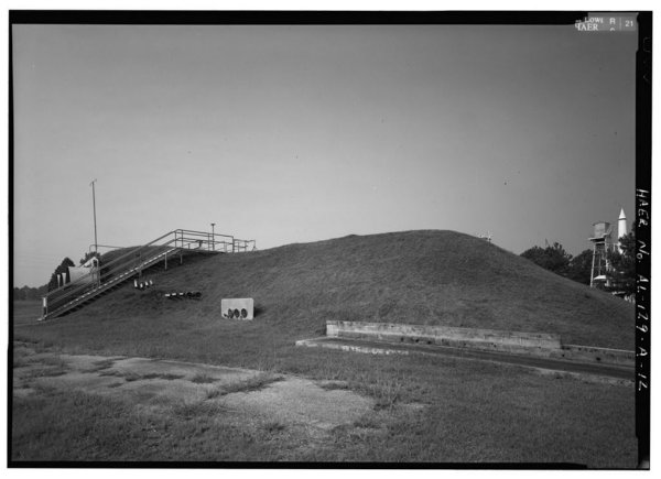 MSFC Redstone Rocket Test Stand