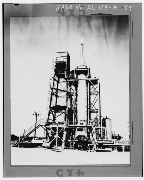 MSFC Redstone Rocket Test Stand