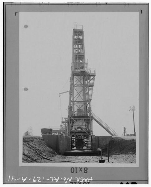 MSFC Redstone Rocket Test Stand