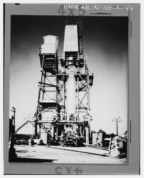 MSFC Redstone Rocket Test Stand