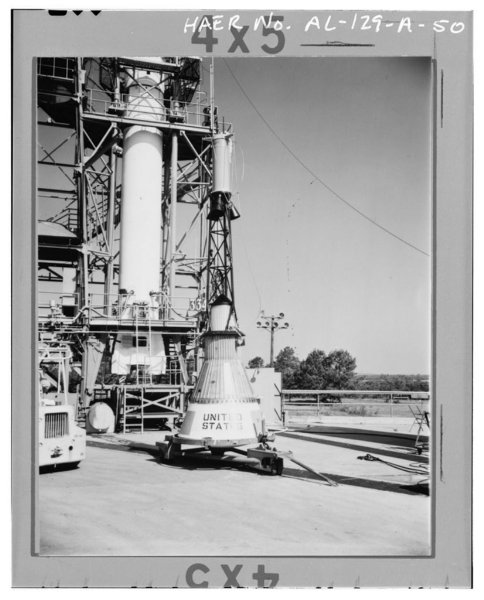 MSFC Redstone Rocket Test Stand