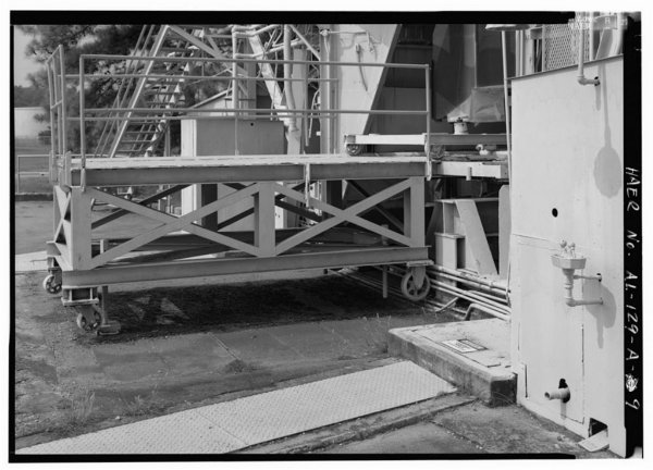 MSFC Redstone Rocket Test Stand