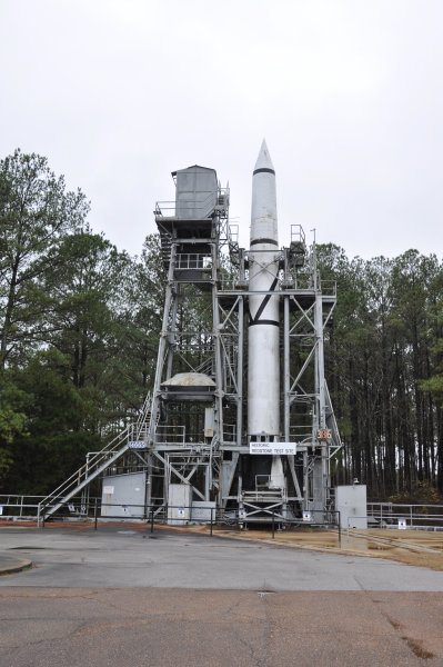 MSFC Redstone Rocket Test Stand