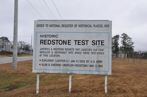 MSFC Redstone Rocket Test Stand