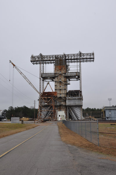 MSFC Saturn 1 C Static Test Facility