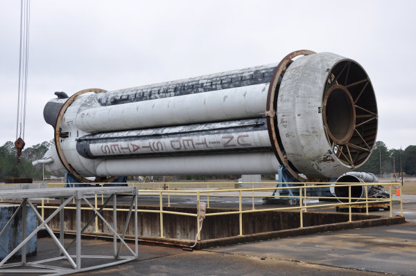 MSFC Saturn 1 C Static Test Facility