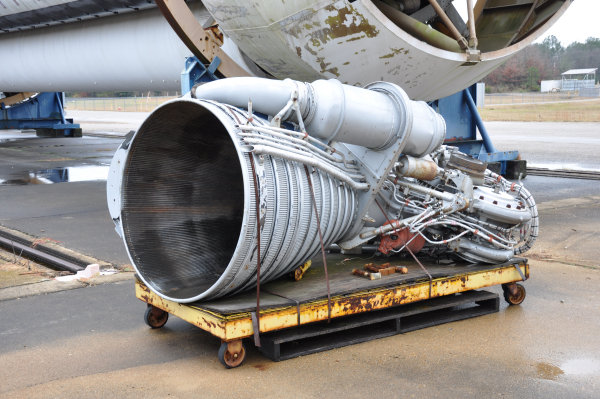 MSFC Saturn 1 C Static Test Facility