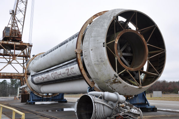 MSFC Saturn 1 C Static Test Facility