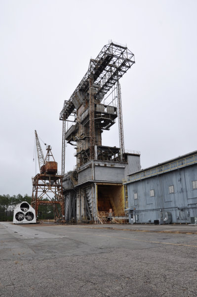 MSFC Saturn 1 C Static Test Facility