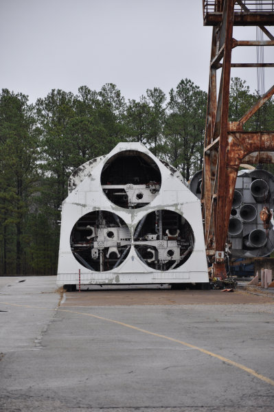 MSFC Saturn 1 C Static Test Facility