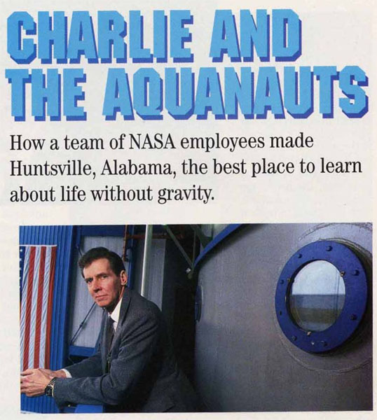 MSFC History of Rocketry - Charlie and the Aquanauts