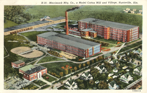 The Southpaw Postcard Collection - Cotton Mills