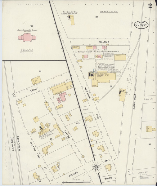 Sanborn Map, Gurley, 1898 - Gurley-1898, Pg 2
