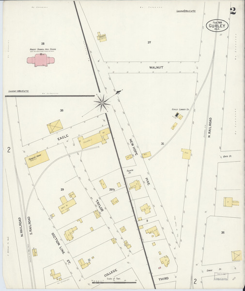 Sanborn Map, Gurley, 1908 - Gurley-1908, Pg 2