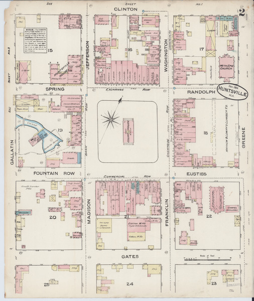 Sanborn Map, Huntsville, 1884 - Huntsville-1884, Pg 2