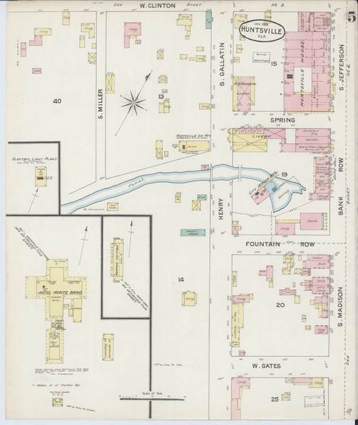 Sanborn Map, Huntsville, 1888 - Huntsville-1888, Pg 5