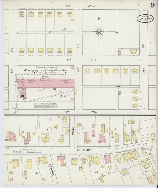 Sanborn Map, Huntsville, 1894 - Huntsville-1894, Pg 9