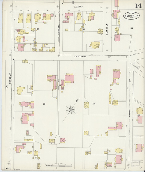 Sanborn Map, Huntsville, 1898 - Huntsville-1898, Pg 14