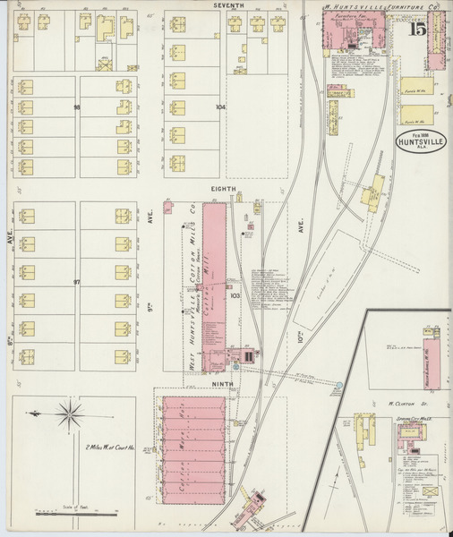 Sanborn Map, Huntsville, 1898 - Huntsville-1898, Pg 15