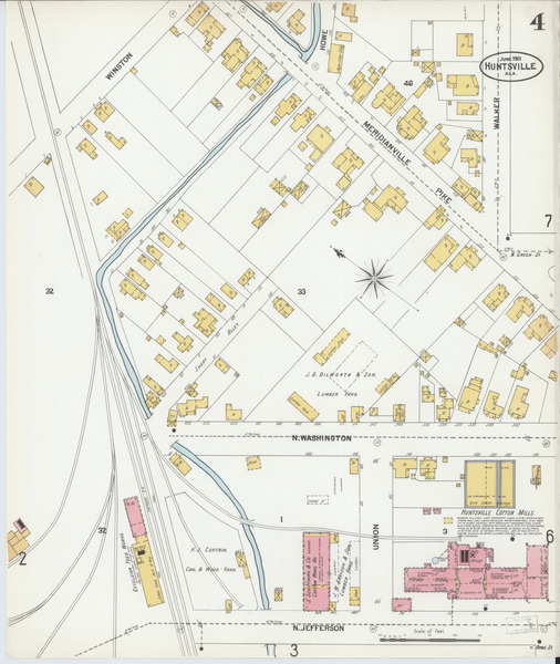 Sanborn Map, Huntsville, 1901 - Huntsville-1901, Pg 4