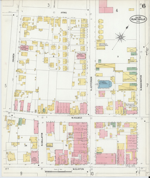 Sanborn Map, Huntsville, 1901 - Huntsville-1901, Pg 6
