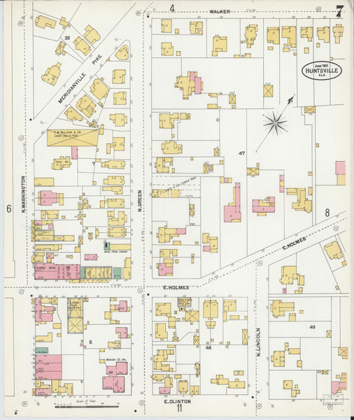 Sanborn Map, Huntsville, 1901 - Huntsville-1901, Pg 7