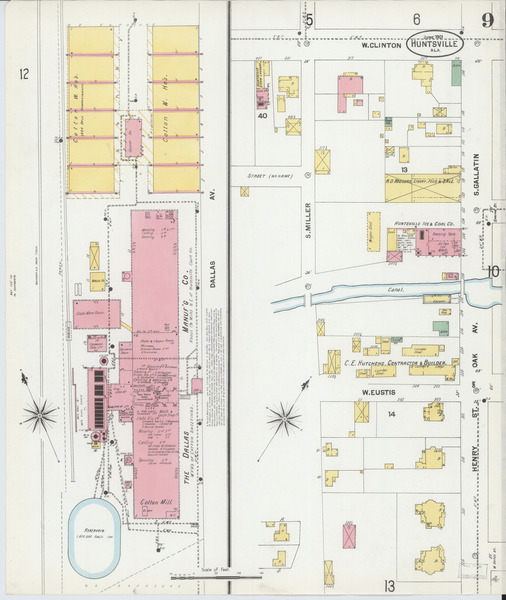 Sanborn Map, Huntsville, 1901 - Huntsville-1901, Pg 9