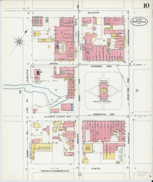 Sanborn Map, Huntsville, 1901 - Huntsville-1901, Pg 10