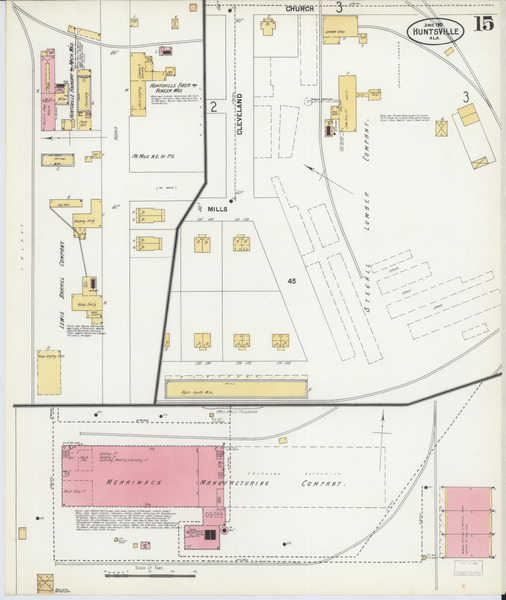 Sanborn Map, Huntsville, 1901 - Huntsville-1901, Pg 15