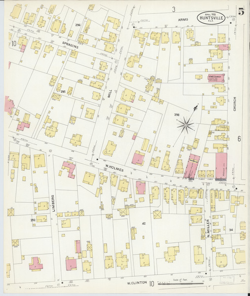 Sanborn Map, Huntsville, 1908 - Huntsville-1908, Pg 5