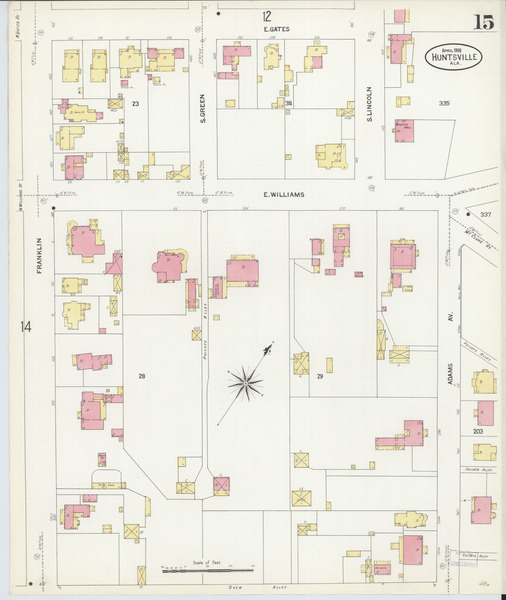 Sanborn Map, Huntsville, 1908 - Huntsville-1908, Pg 15