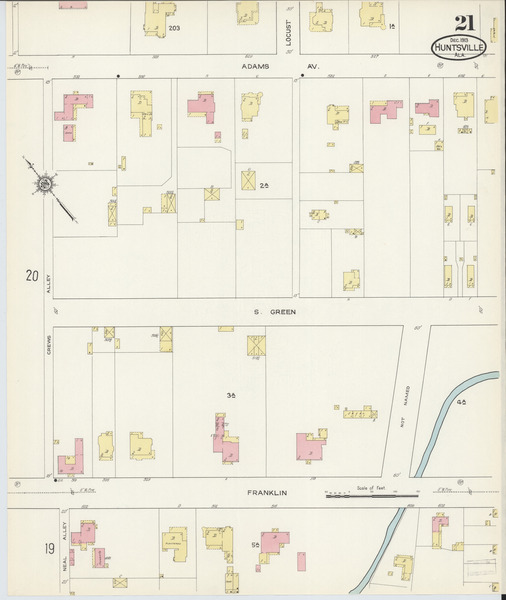 Sanborn Map, Huntsville, 1913 - Huntsville-1913, Pg 21