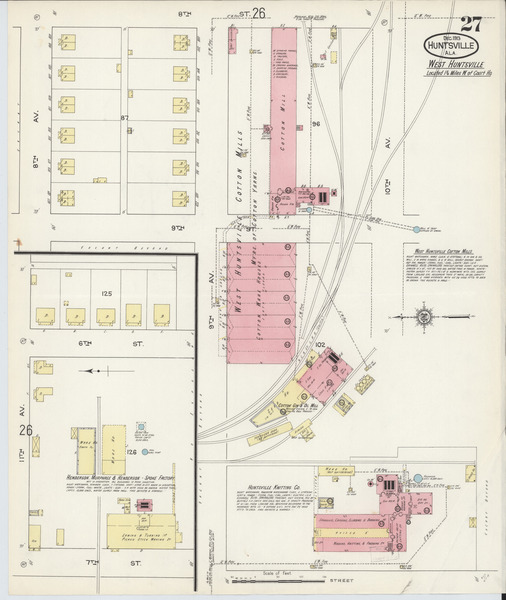 Sanborn Map, Huntsville, 1913 - Huntsville-1913, Pg 27