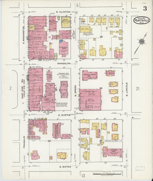 Sanborn Map, Huntsville, 1921 - Huntsville-1921, Pg 3