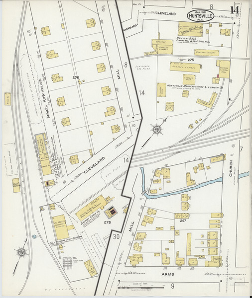 Sanborn Map, Huntsville, 1921 - Huntsville-1921, Pg 14