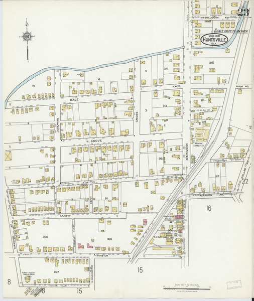 Sanborn Map, Huntsville, 1921 - Huntsville-1921, Pg 23