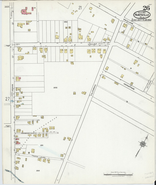 Sanborn Map, Huntsville, 1921 - Huntsville-1921, Pg 26