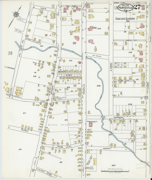 Sanborn Map, Huntsville, 1921 - Huntsville-1921, Pg 27