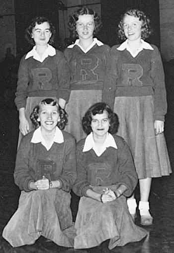 1952 Rison Cheerleaders