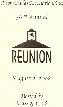 2008 Reunion Cover
