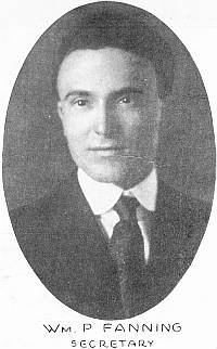William P. Fanning, YMCA Secretary, 1922