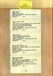 List - Maple Hill Cemetery - Crebs, Ollie H.; Daniel, Cassie Beverly; Daniel, John W.; Daniel, Thomas Henry; Daniel, Thomas Marion - Series 4, Subseries A, Box 6, Item 22 (37532)