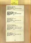 List - Maple Hill Cemetery - Esslinger, William Gordon, Sr.; Esslinger, William H.; Etheridge, Annie Belle; Etheridge, Evelyn Virginia; Fanning, Gracie E. - Series 4, Subseries A, Box 6, Item 22 (37535)