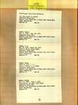 List - Maple Hill Cemetery - McCullough, Mary Belle Willhoite; McGee, Jennie; McGee, L. H.; McGee, Rhoda; McGee, Wesley - Series 4, Subseries A, Box 6, Item 22 (37553)