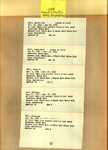 List - Maple Hill Cemetery - Wall, Hallie Mai; Wall, James Earl; Wall, James P.; Wall, Melvina; Wall, Sterling - Series 4, Subseries A, Box 6, Item 22 (37572)