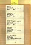 List - Maple Hill Cemetery - Webster, W. G.; Wilkes, Alice Love; Wilkinson, Marguerite Owings; Wilson, Ethel A.; Wilson, Everette E. - Series 4, Subseries A, Box 6, Item 22 (37575)